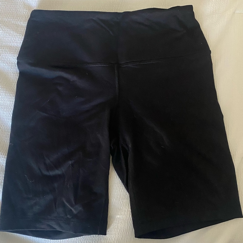 90 degree by reflex black biker shorts
